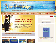 Tablet Screenshot of nurpublishers.com